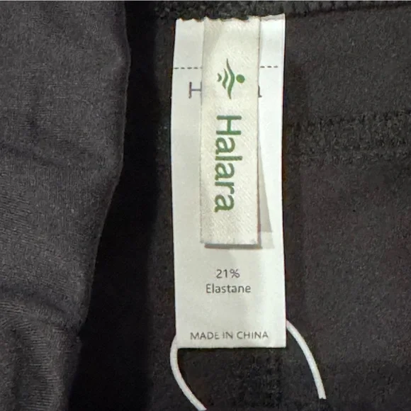 Halara Flex High Waisted Pocket Tapered Work Pants in Black Sz XS - Picture 7 of 13